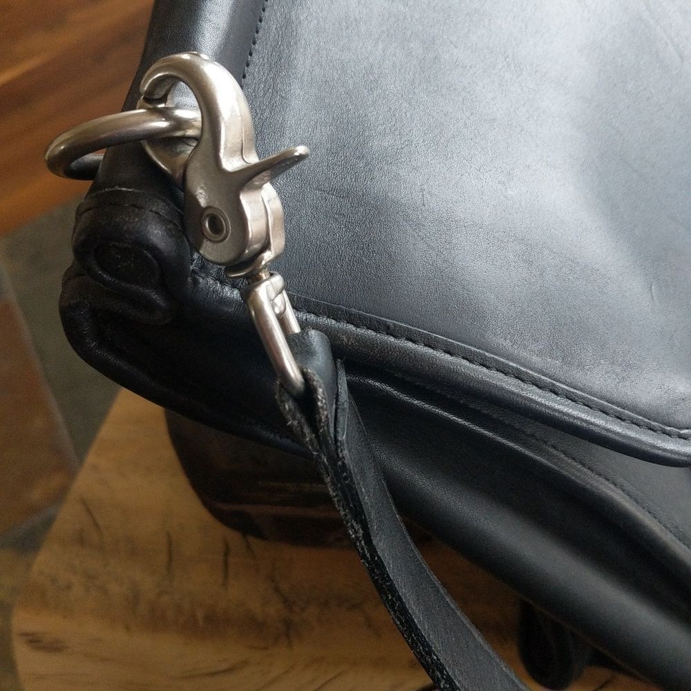 Vintage Coach Beekman Black Satchel/Briefcase -Rare Find - Picture 4 of 16